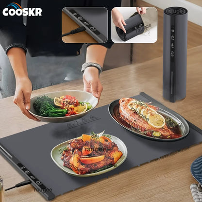Foldable Electric Food Warming Tray